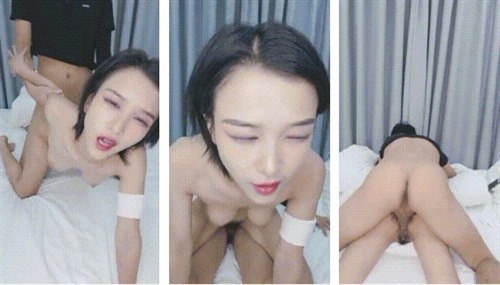 65034-大奶小美女 啊啊爸爸用力 操一下小菊花 你轻一点 身材苗条 被大鸡吧小哥哥无套输出 最后内射小屁眼